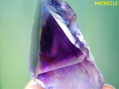 georgia amethyst facet rough
