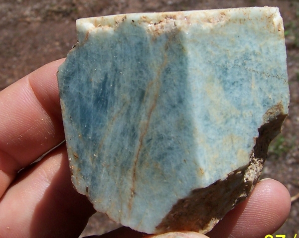 Fred's killer aquamarine