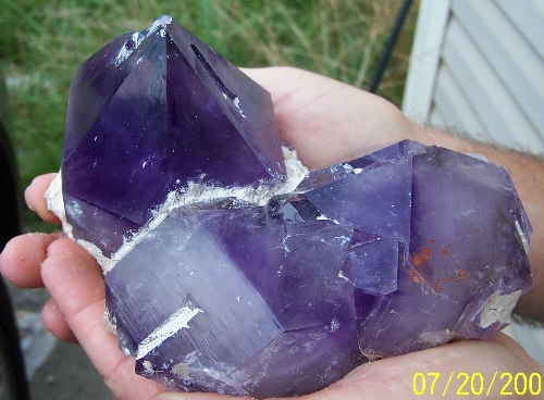 jacksons crossroads amethyst dug  2005