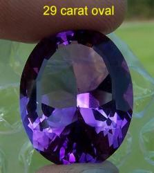 Killer faceted georgia amethyst cut by Jerry Call