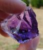 amethyst facet rough - Georgia , JXR