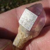 Click to see photo page of recent amethyst crystal finds